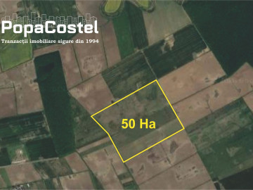 Balotesti Ilfov 50 hectare teren extravilan agricol, investitie sigura